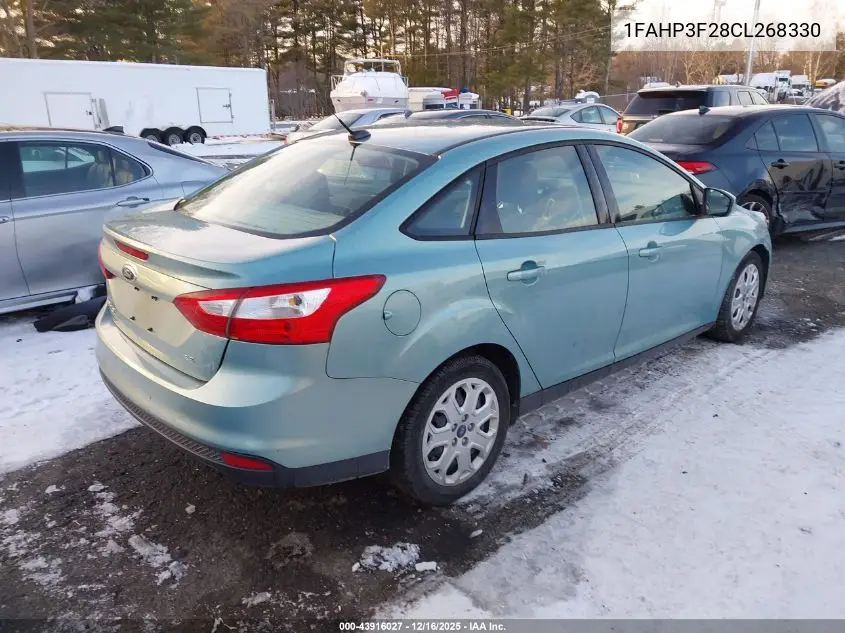 1FAHP3F28CL268330 2012 Ford Focus Se