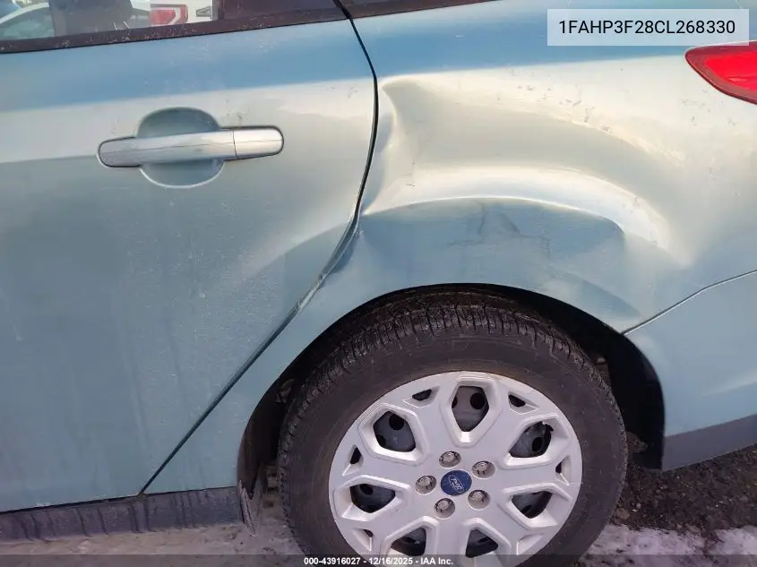 1FAHP3F28CL268330 2012 Ford Focus Se