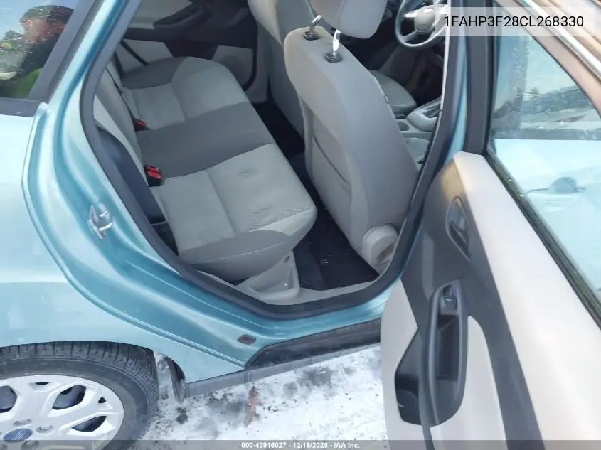 1FAHP3F28CL268330 2012 Ford Focus Se