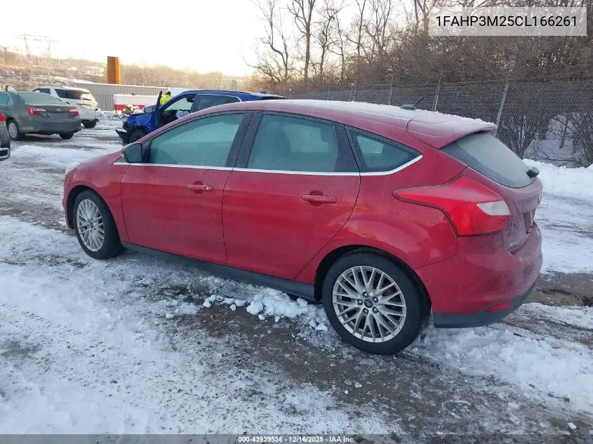 1FAHP3M25CL166261 2012 Ford Focus Sel