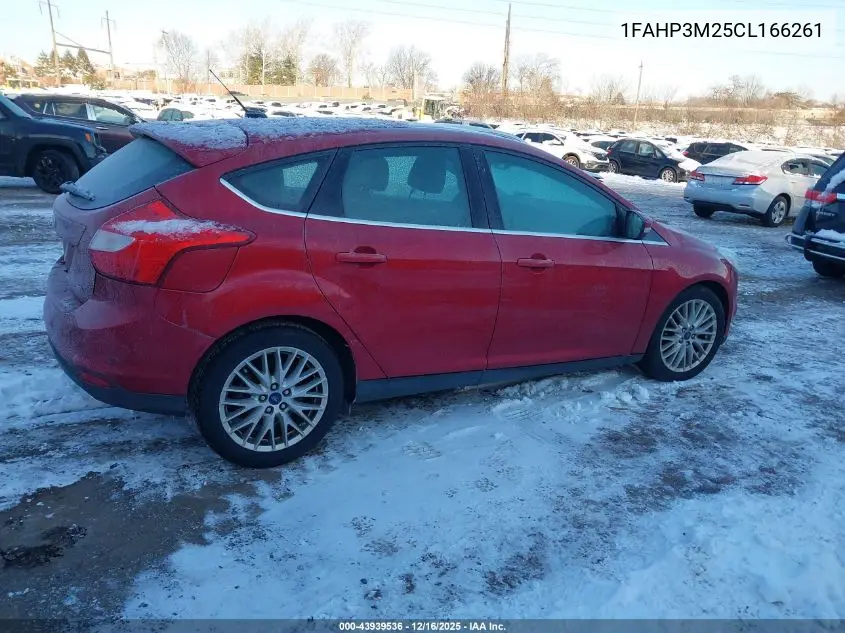 1FAHP3M25CL166261 2012 Ford Focus Sel