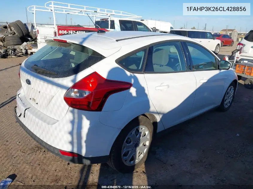1FAHP3K26CL428856 2012 Ford Focus Se