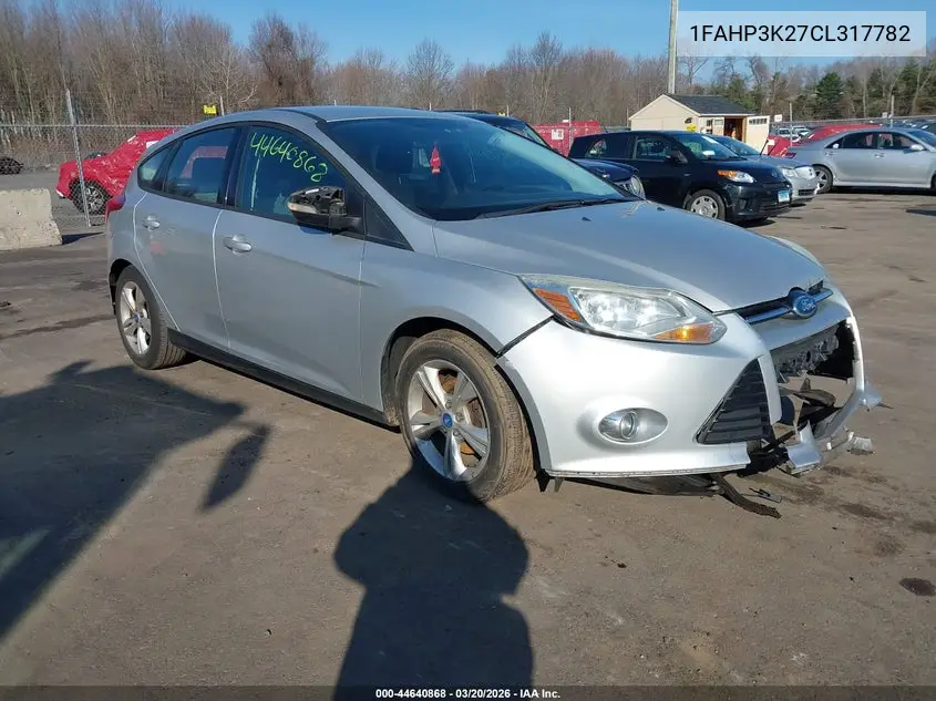 1FAHP3K27CL317782 2012 Ford Focus Se