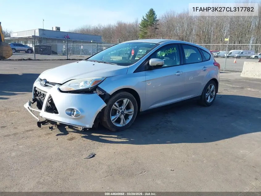 1FAHP3K27CL317782 2012 Ford Focus Se