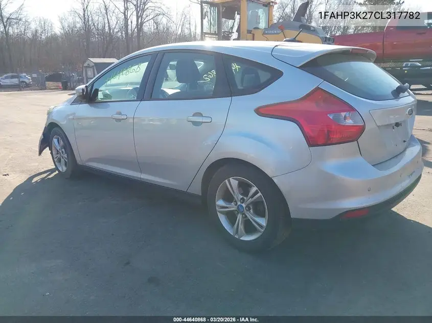 1FAHP3K27CL317782 2012 Ford Focus Se