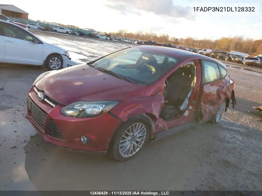 1FADP3N21DL128332 2013 Ford Focus Titanium