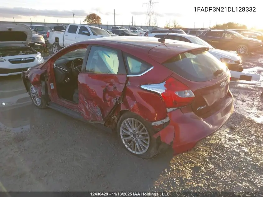 1FADP3N21DL128332 2013 Ford Focus Titanium