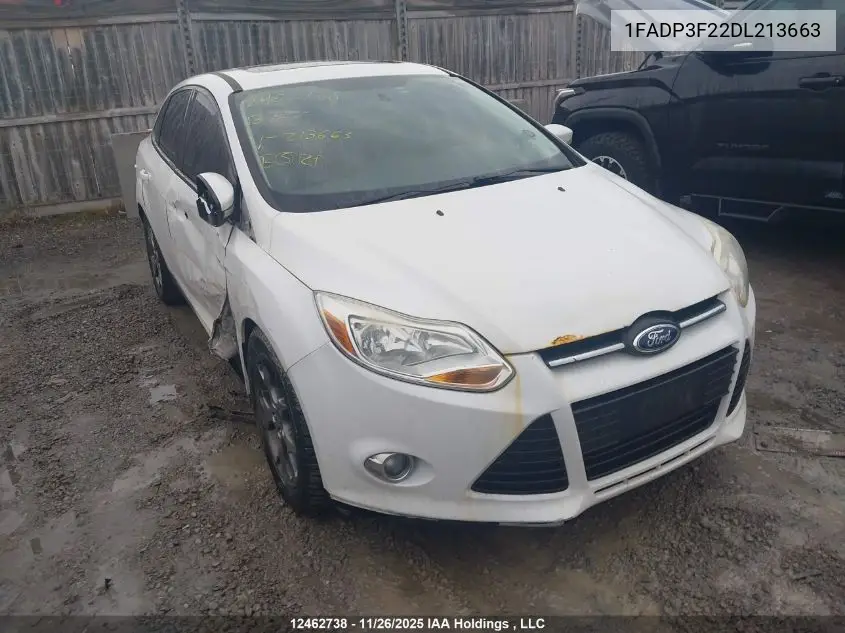 1FADP3F22DL213663 2013 Ford Focus Se