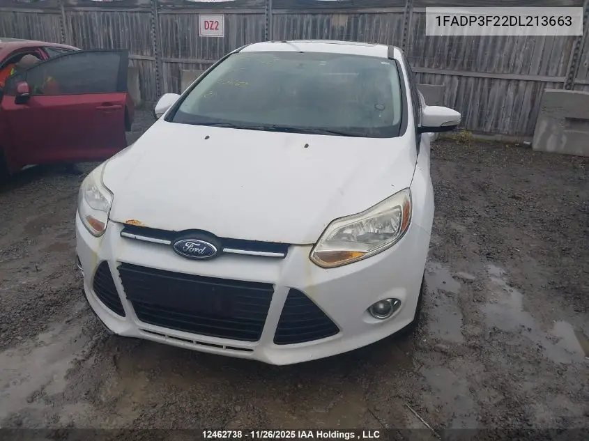 1FADP3F22DL213663 2013 Ford Focus Se