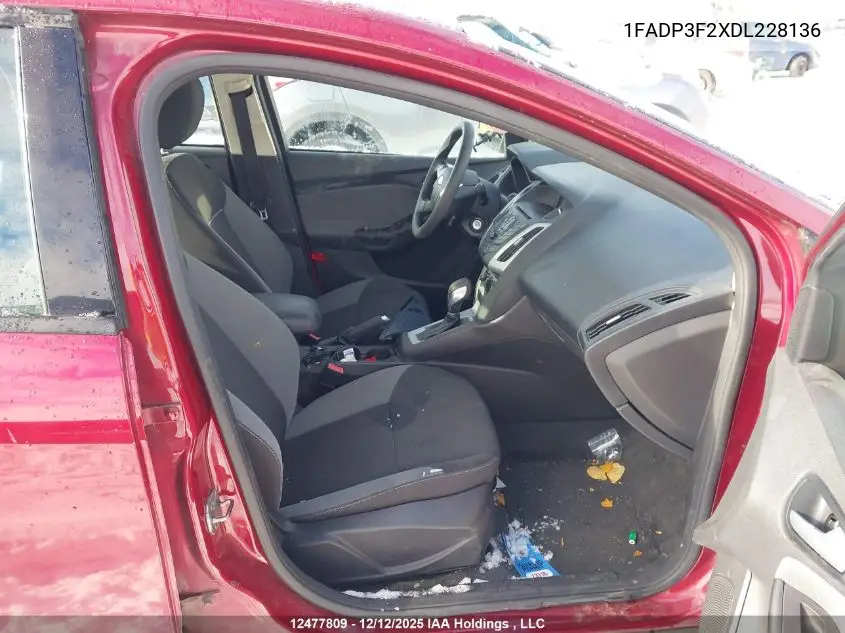 1FADP3F2XDL228136 2013 Ford Focus