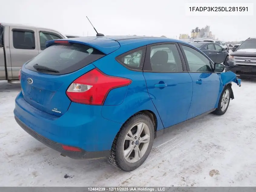 1FADP3K25DL281591 2013 Ford Focus Se