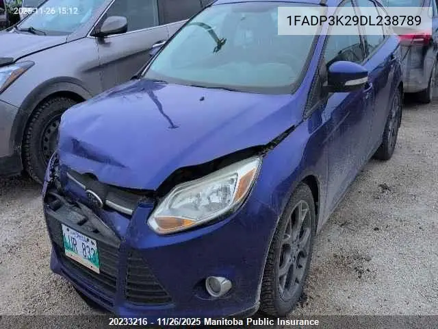 1FADP3K29DL238789 2013 Ford Focus Se