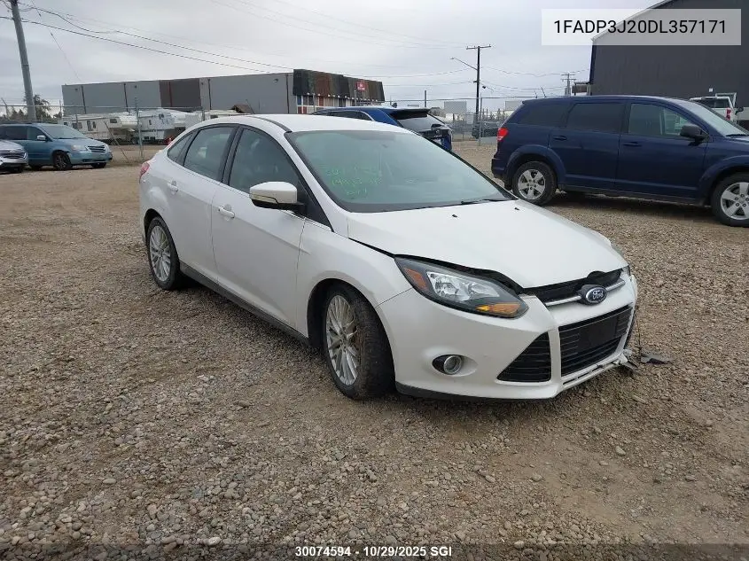 1FADP3J20DL357171 2013 Ford Focus Titanium