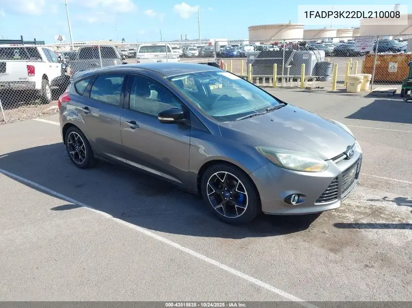1FADP3K22DL210008 2013 Ford Focus Se