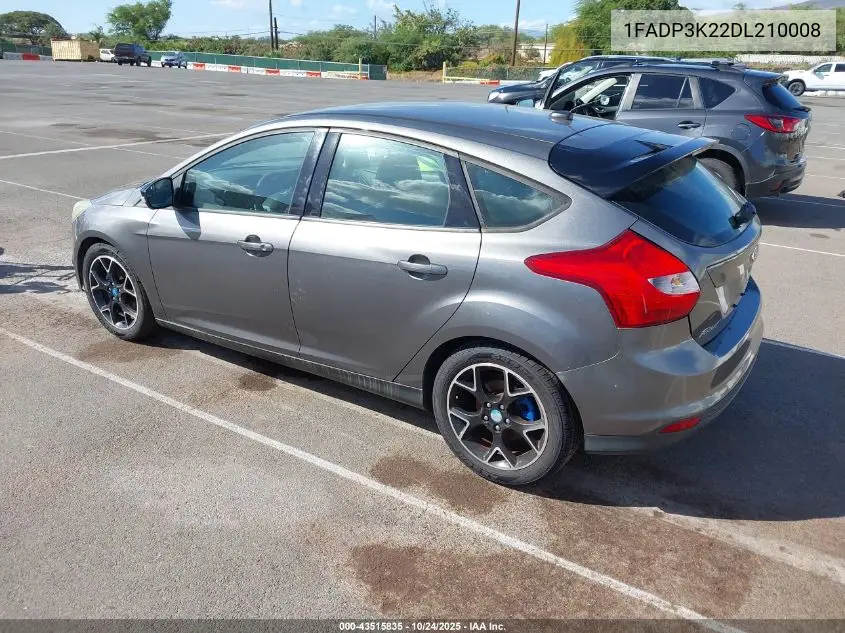 1FADP3K22DL210008 2013 Ford Focus Se