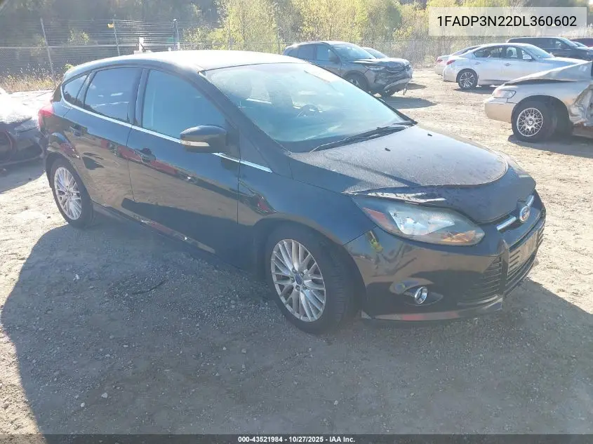 1FADP3N22DL360602 2013 Ford Focus Titanium