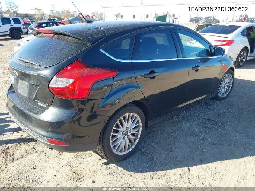1FADP3N22DL360602 2013 Ford Focus Titanium