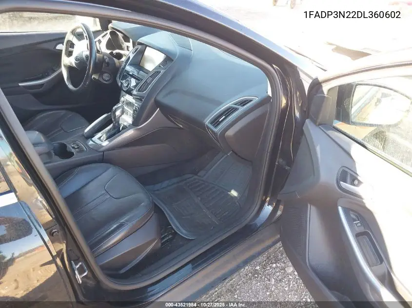 1FADP3N22DL360602 2013 Ford Focus Titanium