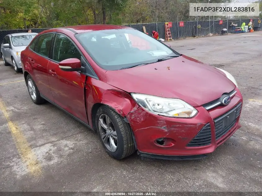 1FADP3F2XDL283816 2013 Ford Focus Se