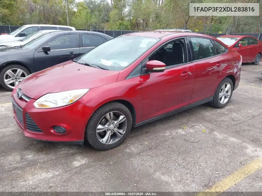 1FADP3F2XDL283816 2013 Ford Focus Se