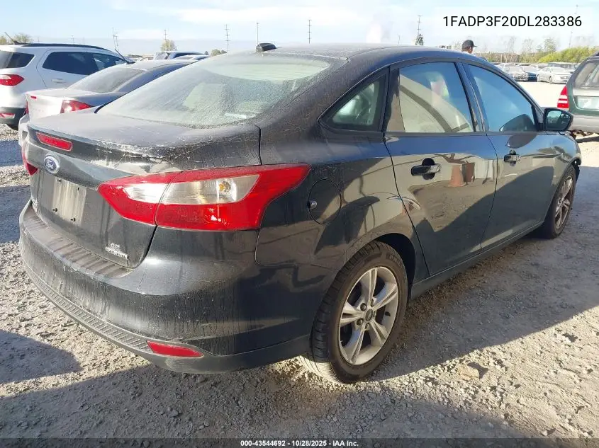 1FADP3F20DL283386 2013 Ford Focus Se