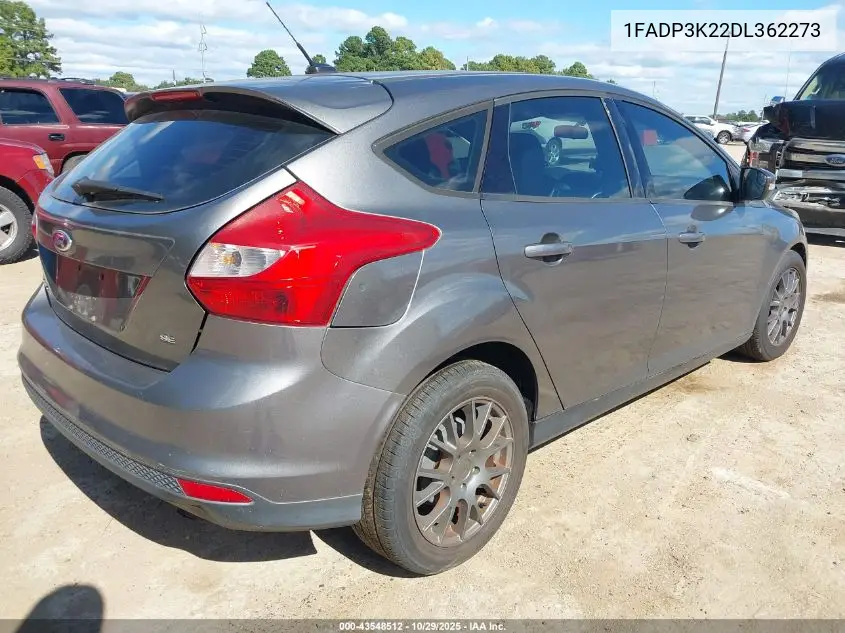 1FADP3K22DL362273 2013 Ford Focus Se