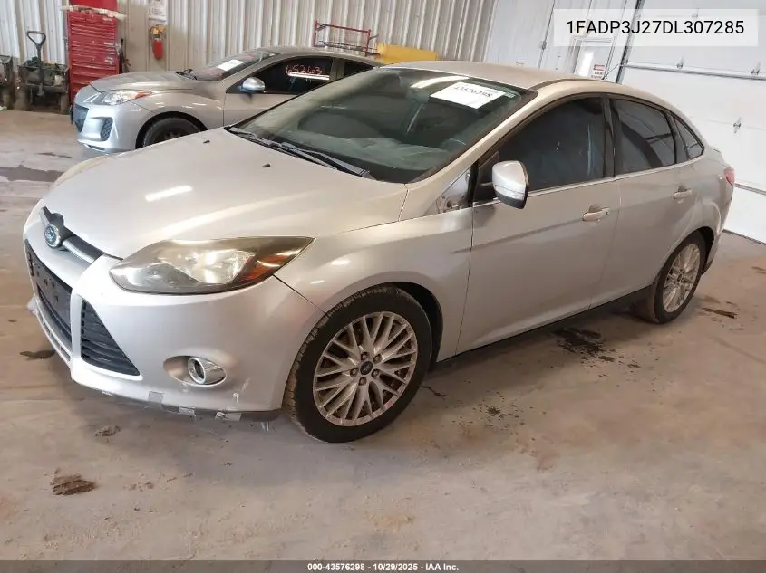 1FADP3J27DL307285 2013 Ford Focus Titanium