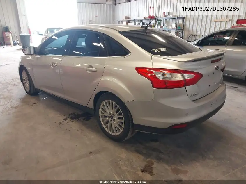 1FADP3J27DL307285 2013 Ford Focus Titanium