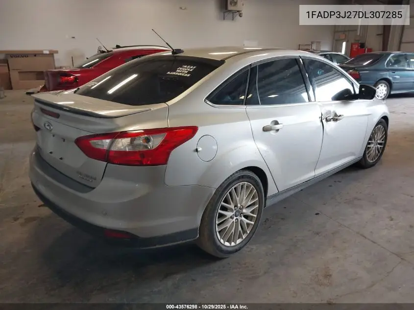 1FADP3J27DL307285 2013 Ford Focus Titanium