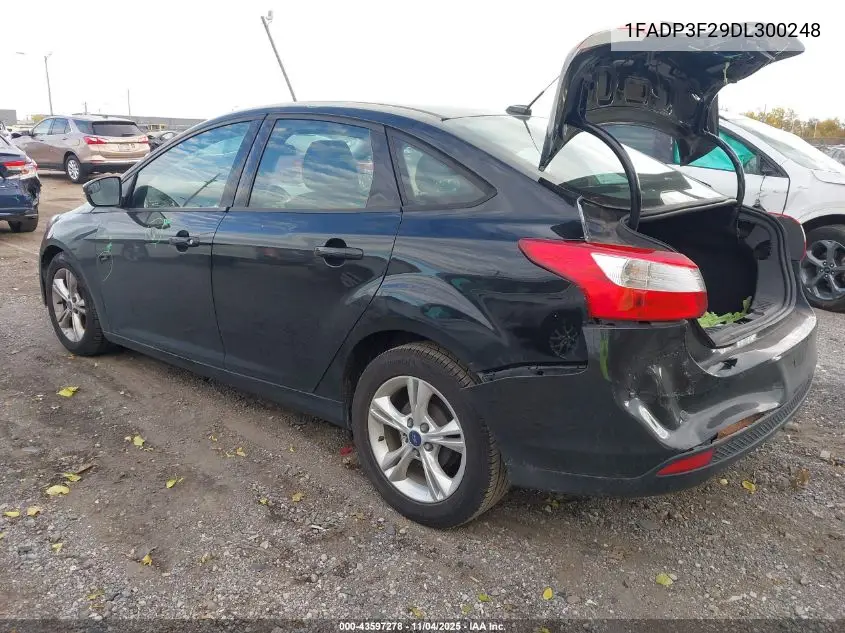 1FADP3F29DL300248 2013 Ford Focus Se