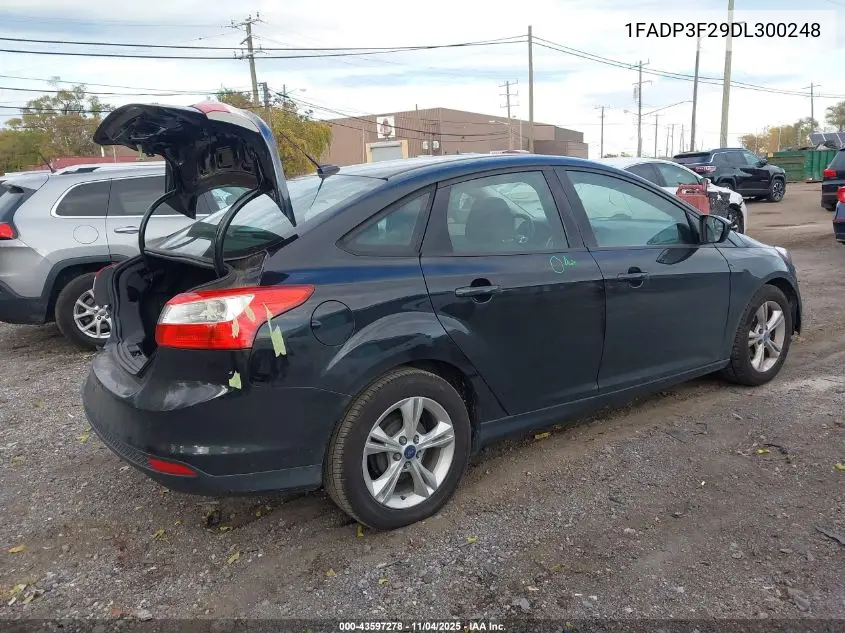 1FADP3F29DL300248 2013 Ford Focus Se