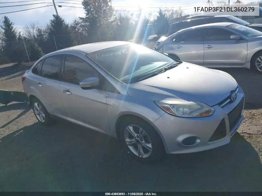 1FADP3F21DL360279 2013 Ford Focus Se