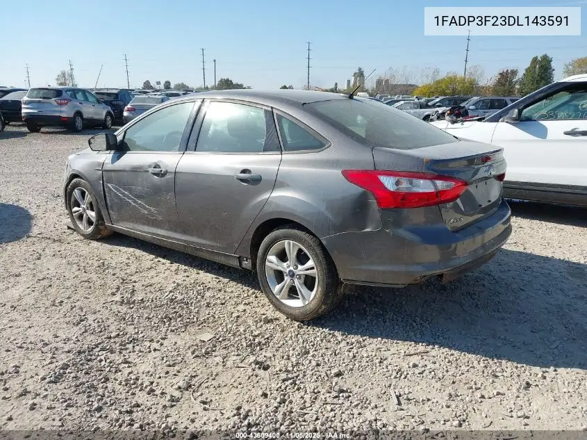 1FADP3F23DL143591 2013 Ford Focus Se