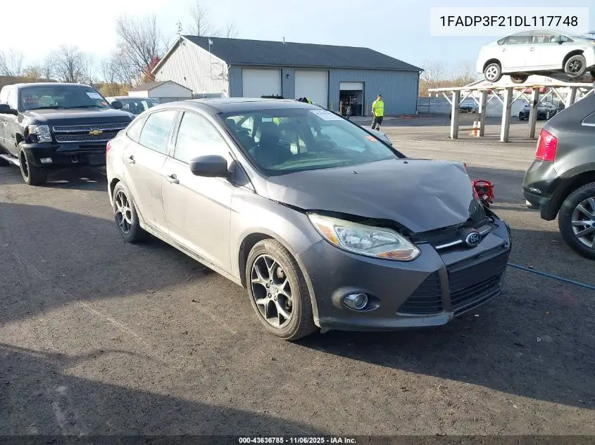 1FADP3F21DL117748 2013 Ford Focus Se