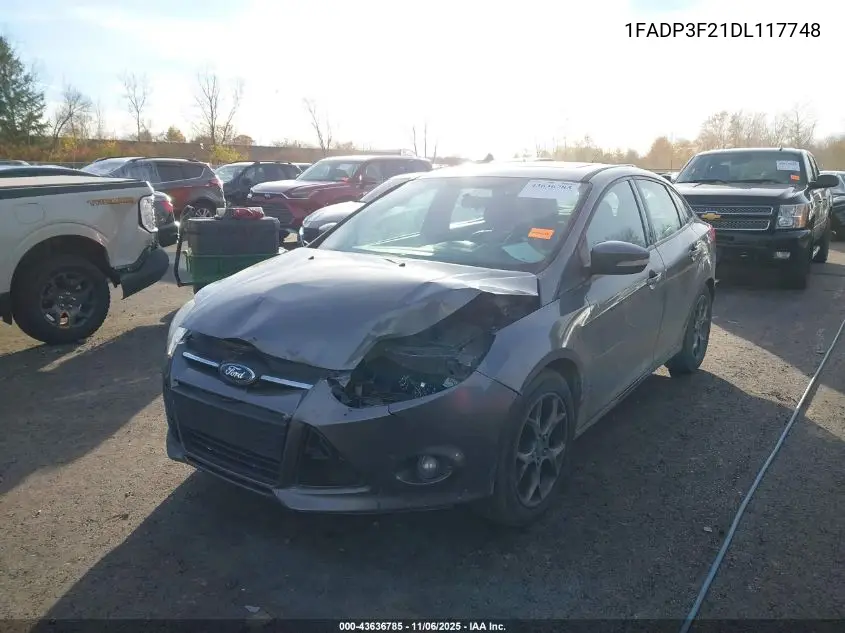 1FADP3F21DL117748 2013 Ford Focus Se