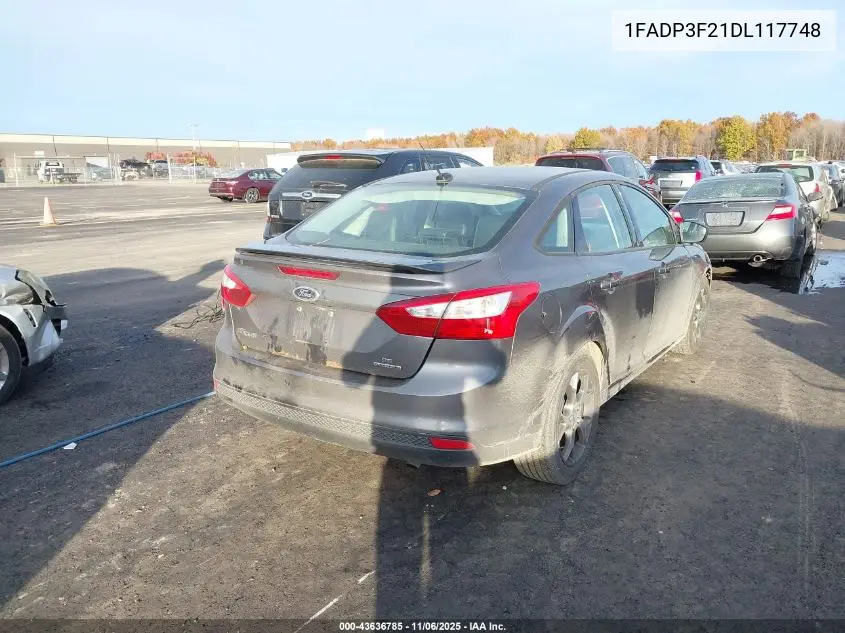 1FADP3F21DL117748 2013 Ford Focus Se