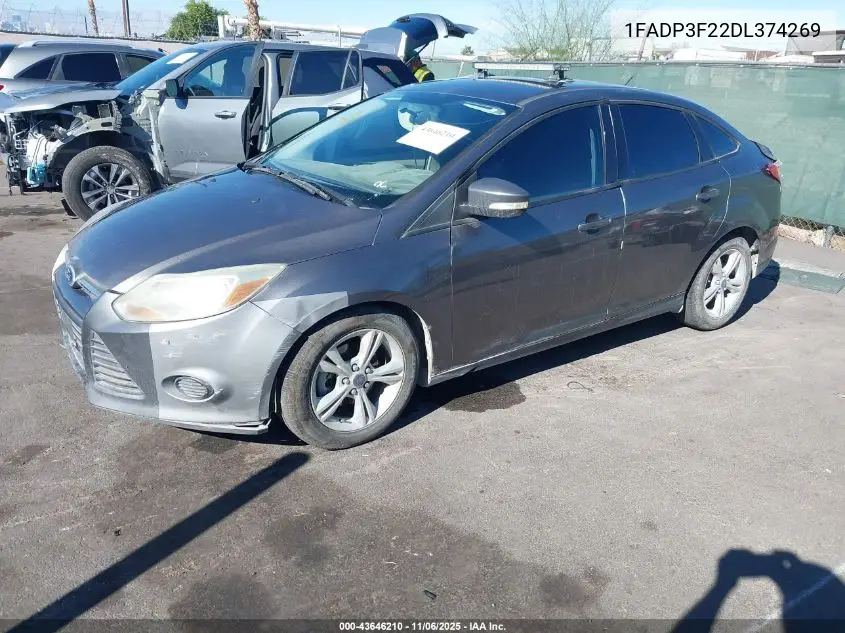 1FADP3F22DL374269 2013 Ford Focus Se