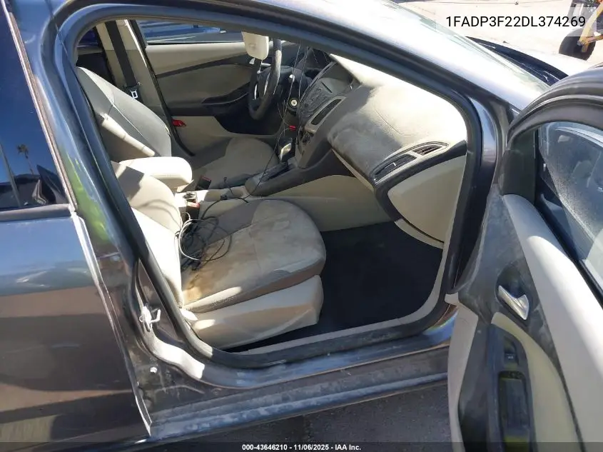 1FADP3F22DL374269 2013 Ford Focus Se
