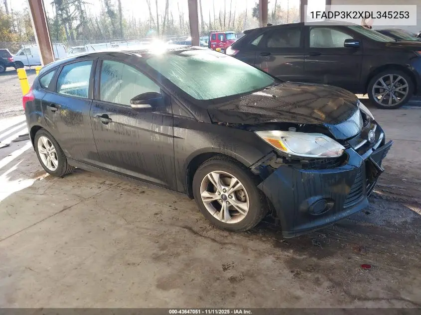 1FADP3K2XDL345253 2013 Ford Focus Se