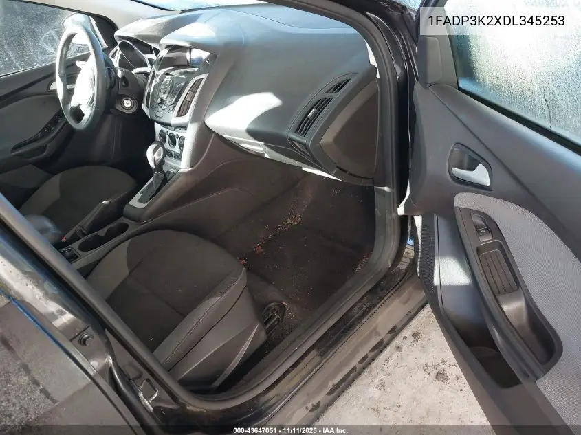 1FADP3K2XDL345253 2013 Ford Focus Se