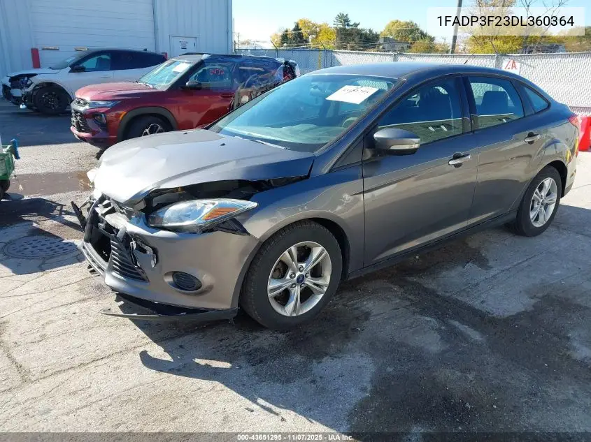 1FADP3F23DL360364 2013 Ford Focus Se
