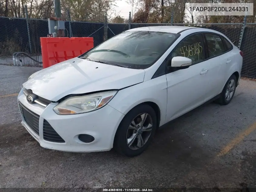 1FADP3F20DL244331 2013 Ford Focus Se