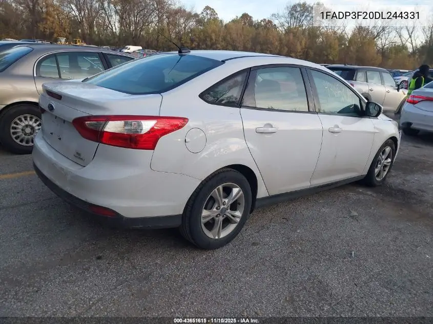 1FADP3F20DL244331 2013 Ford Focus Se
