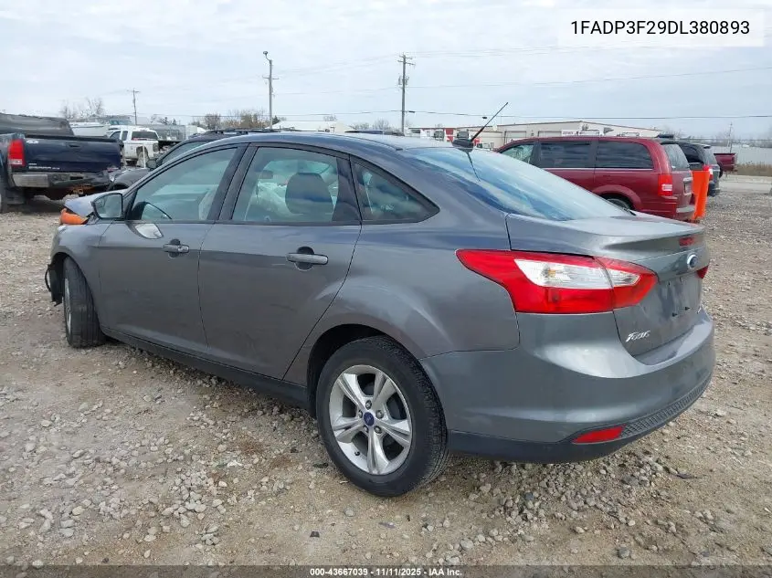 1FADP3F29DL380893 2013 Ford Focus Se