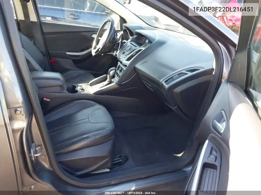 1FADP3F22DL216451 2013 Ford Focus Se