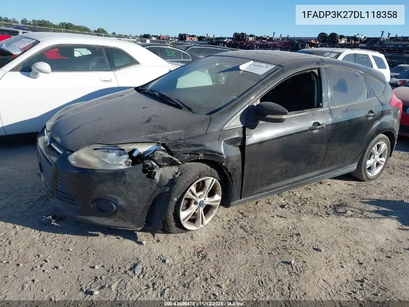 1FADP3K27DL118358 2013 Ford Focus Se