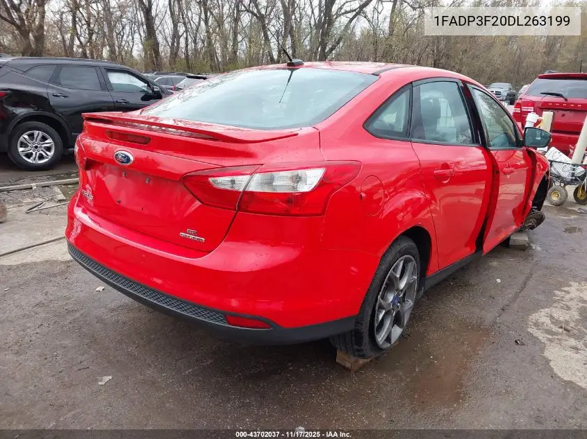 1FADP3F20DL263199 2013 Ford Focus Se