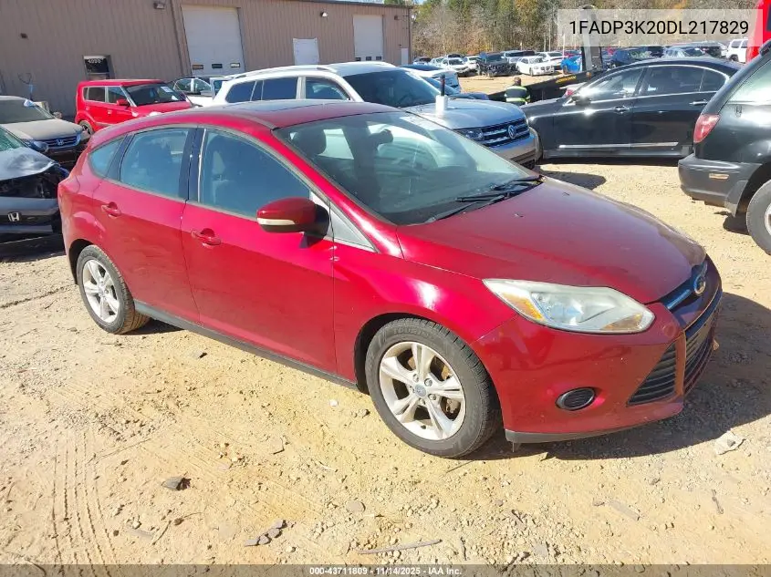 1FADP3K20DL217829 2013 Ford Focus Se