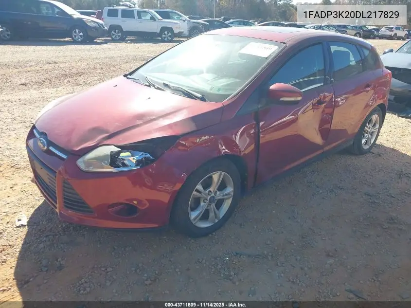1FADP3K20DL217829 2013 Ford Focus Se