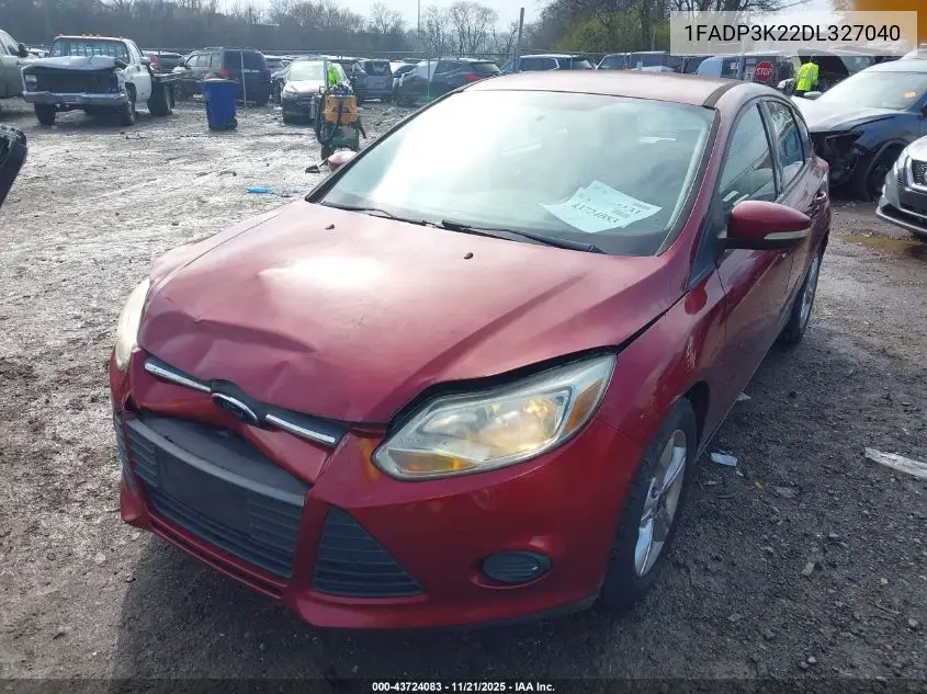 1FADP3K22DL327040 2013 Ford Focus Se
